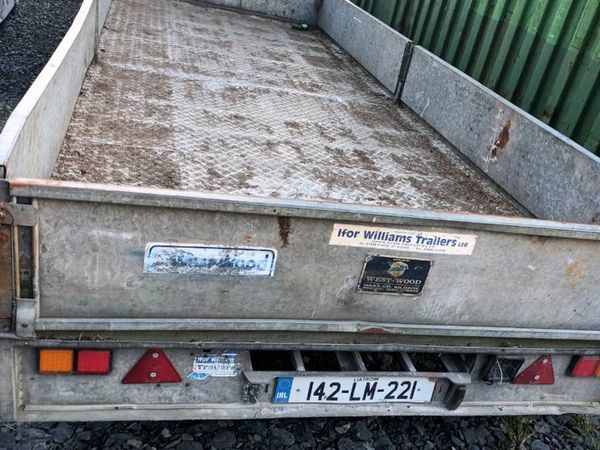 16ft ivor Williams trailer very good condition
