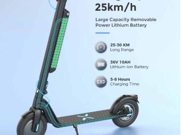 10Ah 10 Inch Electric Scooter H1-HR PRO/E12 Smart Scooter for Adult Removeable Battery 28KM Folding Electric Scooter Skateboard