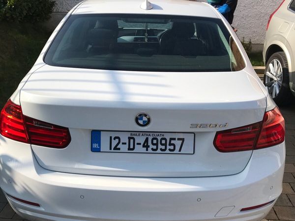 BMW 3-Series Saloon, Diesel, 2012, White