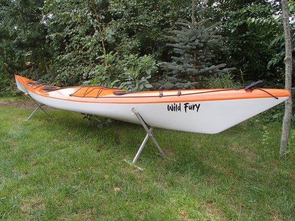 Brand New Sea Kayak Orange/Light Grey