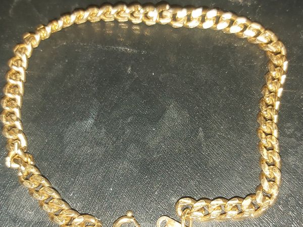Gents 18k gold PLATED bracelet