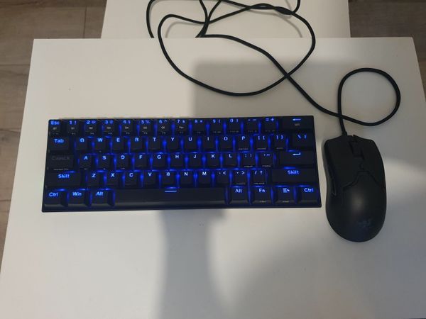 Dierya gaming Keyboard and  Razor Viper mini mouse