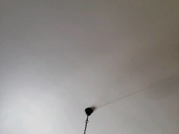 Ceiling light and matching curtain pole