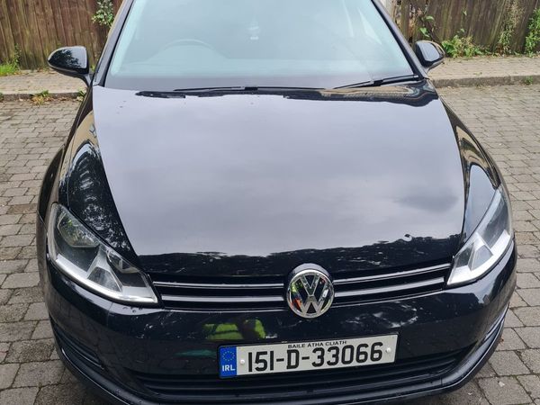 Volkswagen Golf Hatchback, Diesel, 2015, Black