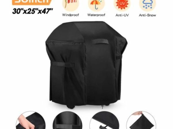 BQ Grill Barbeque Cover Anti-Dust Waterproof Weber Heavy Duty Charbroil BBQ Cover Outdoor Rain Protective Barbecue
