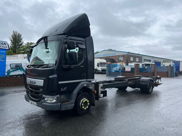 2015 daf Lf 45 210 12 ton on air 25ft chassis cab