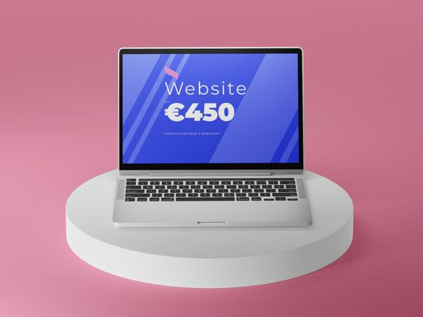 Website From €450. Professional website in 3 days.