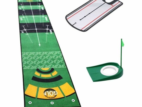 Deluxe Mat, Putting Cup and Putting Mirror