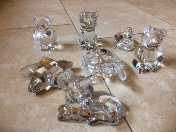 German crystal animal figures free postage for sale in Donegal for €140 on  DoneDeal