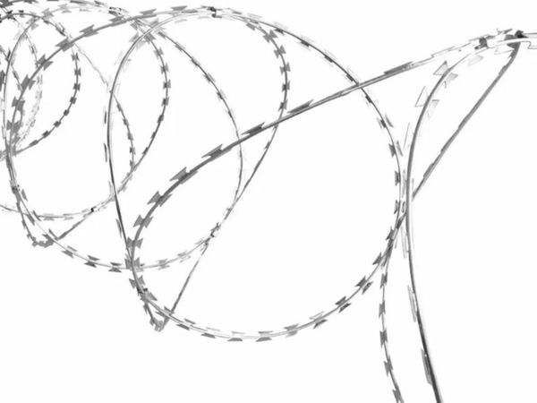 450mm x10m "Clipped" Galvanised Security Fence Concertina RAZOR WIRE 