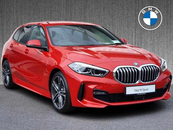 BMW 1-Series Hatchback, Diesel, 2022, Red