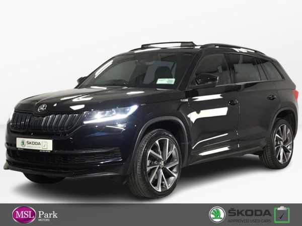 Skoda Kodiaq SUV, Petrol, 2020, Black