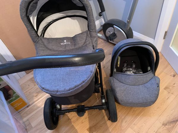 Venicci soft Vento carrycot and carseat
