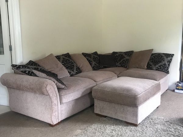 Corner Sofa  and Footstool