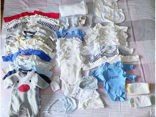 Baby boy clothes bundle / 0-3 months for sale in Dublin for €35 on DoneDeal