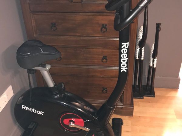 reebok exercise bike white