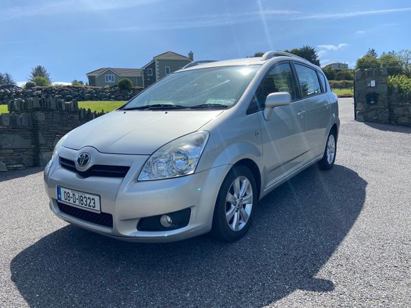 2008 Toyota Corolla Verso 7 seater with NCT
