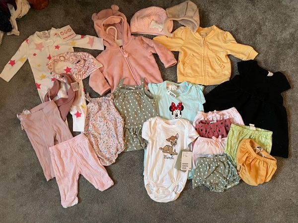 baby girl 0 3 months clothes bundle | 51 All Sections Ads For Sale in  Ireland | DoneDeal