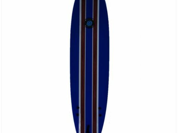 Black Sheep Surf Co 8ft Dark Blue Softboard Mini Mal Surfboard