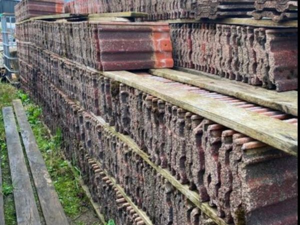 Reclaimed concrete roofing tiles for sale