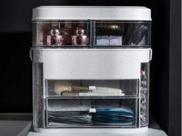 BRAND NEW Multi-Layer Jewelry Box With Mirror cosmetics organizer