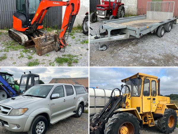 Online Plant Machinery Auction Saturday