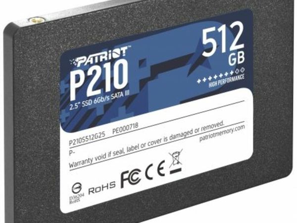 Patriot 512GB P210 Sata III 2.5" SSD