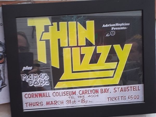 Framed Thin Lizzy  A3 poster print