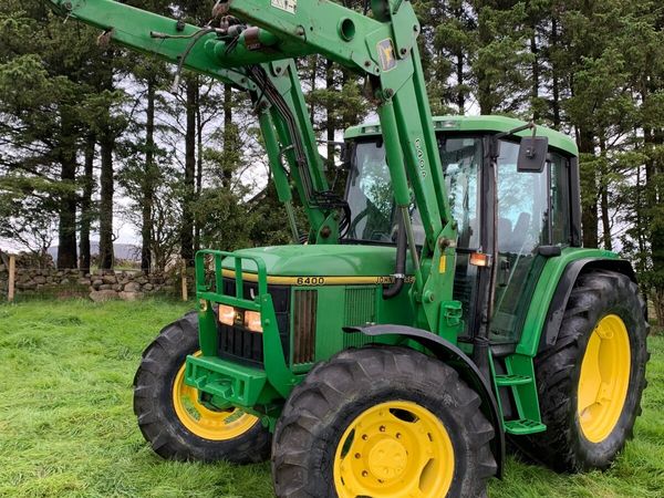 John Deere 6400 loader tractor