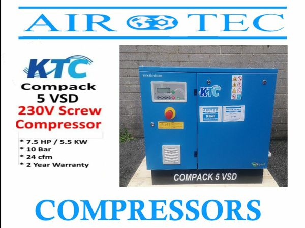 230v Compressor - 5.5kw