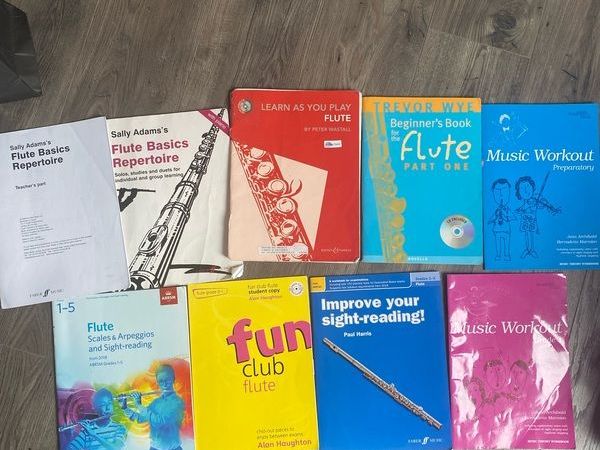 Flute music books