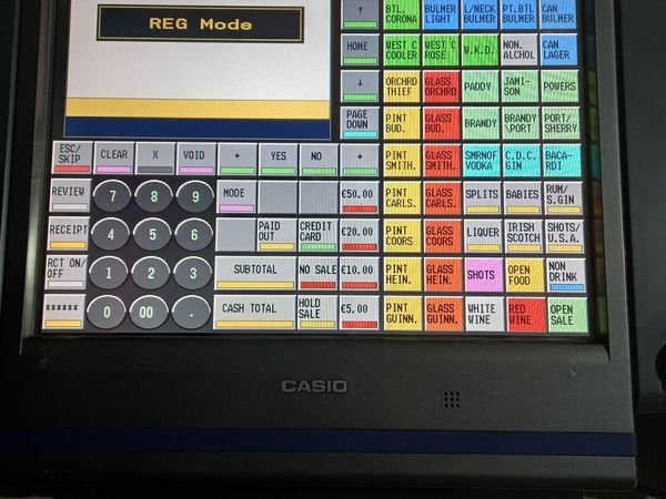 mcdonalds cash register screen