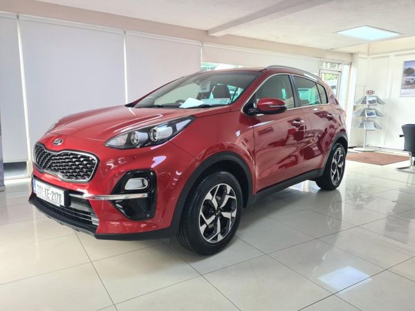 Kia Sportage SUV, Diesel, 2020, Red