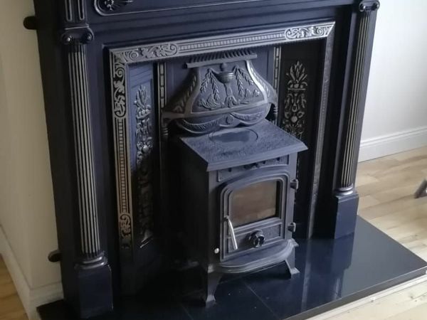 Fire surround and stove