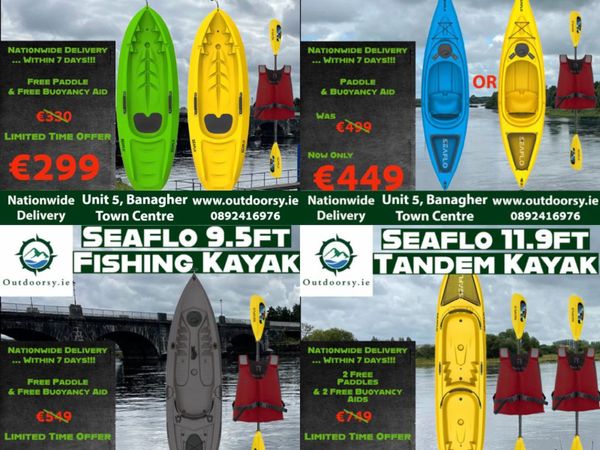 Kayaks Offaly - Seaflo Kayaks - From €299