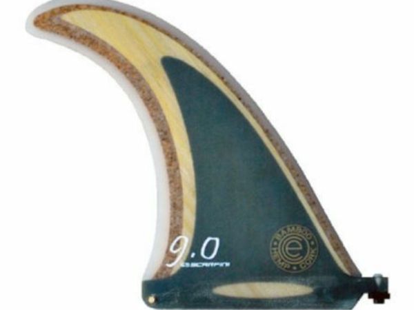 Scarfini ECO 9" UsBox Composite Fiberglass Longboard Fin