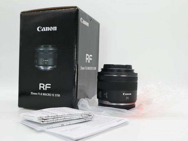 Canon RF 35mm F1.8 Macro IS STM Lens (Brand New)