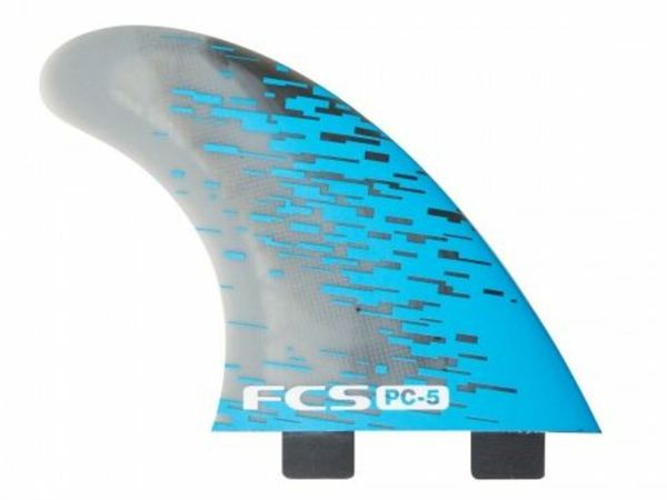 FCS I PC-5 Medium Performance Core Blue Smoke Thruster Surfboard Fin