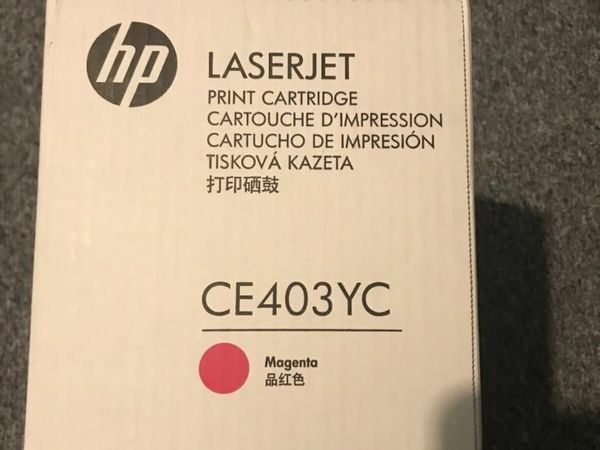 HP 507A Magenta LaserJet Toner Cartridge CE403YC