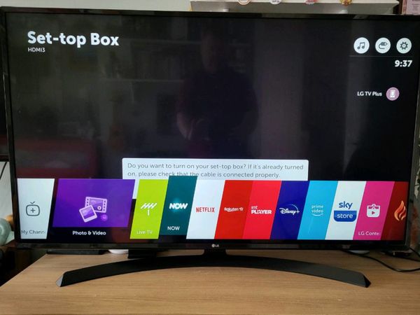 LG 50" 4K ultraHD smart TV