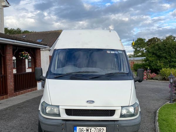 Ford High roof Transit 2.4L half converted