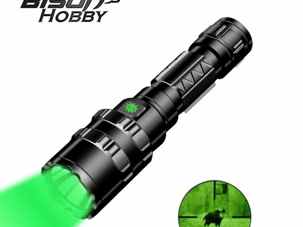 Gun Green Led flashlight Waterproof