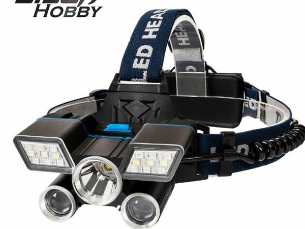 Rechargeable 21LED Headlight 9 Modes waterproof