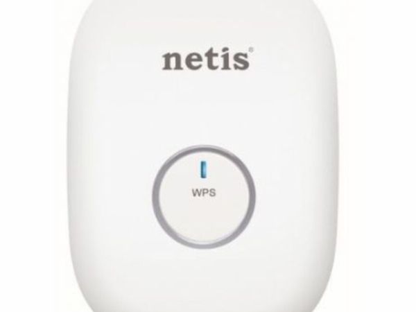 Netis (E1+) 300Mbps Wall-Plug WiFi Range Extender, Router Mode, White