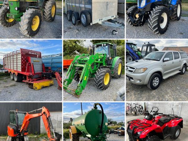 Online Machinery Auction Tomorrow