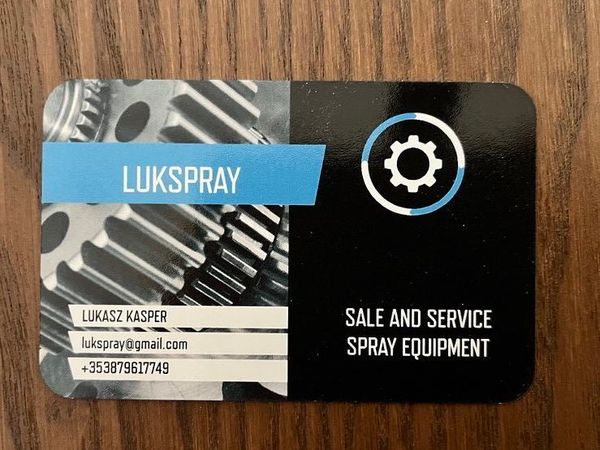 Sale and service spray equipment
