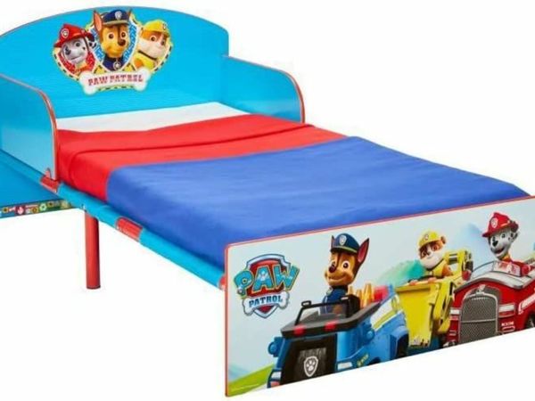 Toddler Bed by HelloHome - Red/Blue