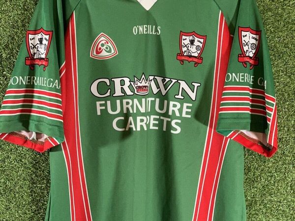 Waterford GAA Shirt Jersey Port Lairge Azzurri Lawlors Hotel Player #3 - Large for sale in 