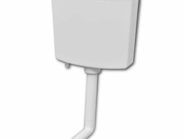 New*LCD Toilet Cistern 3/6 L White