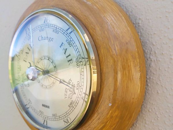 Old  weather barometer